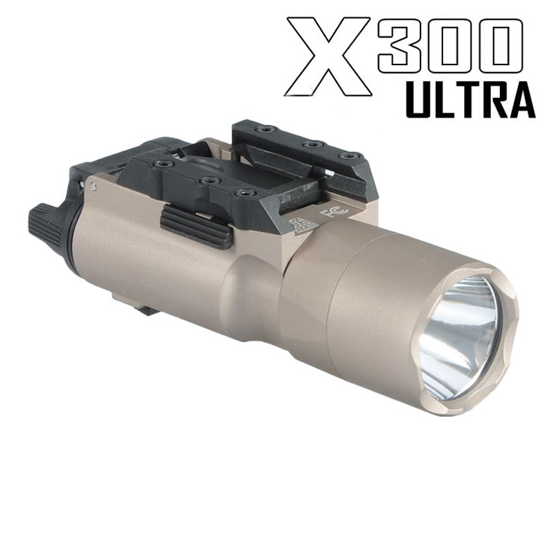 Tactical light SF X300 Ultra LED Weapon Light X300U Fits Handgun